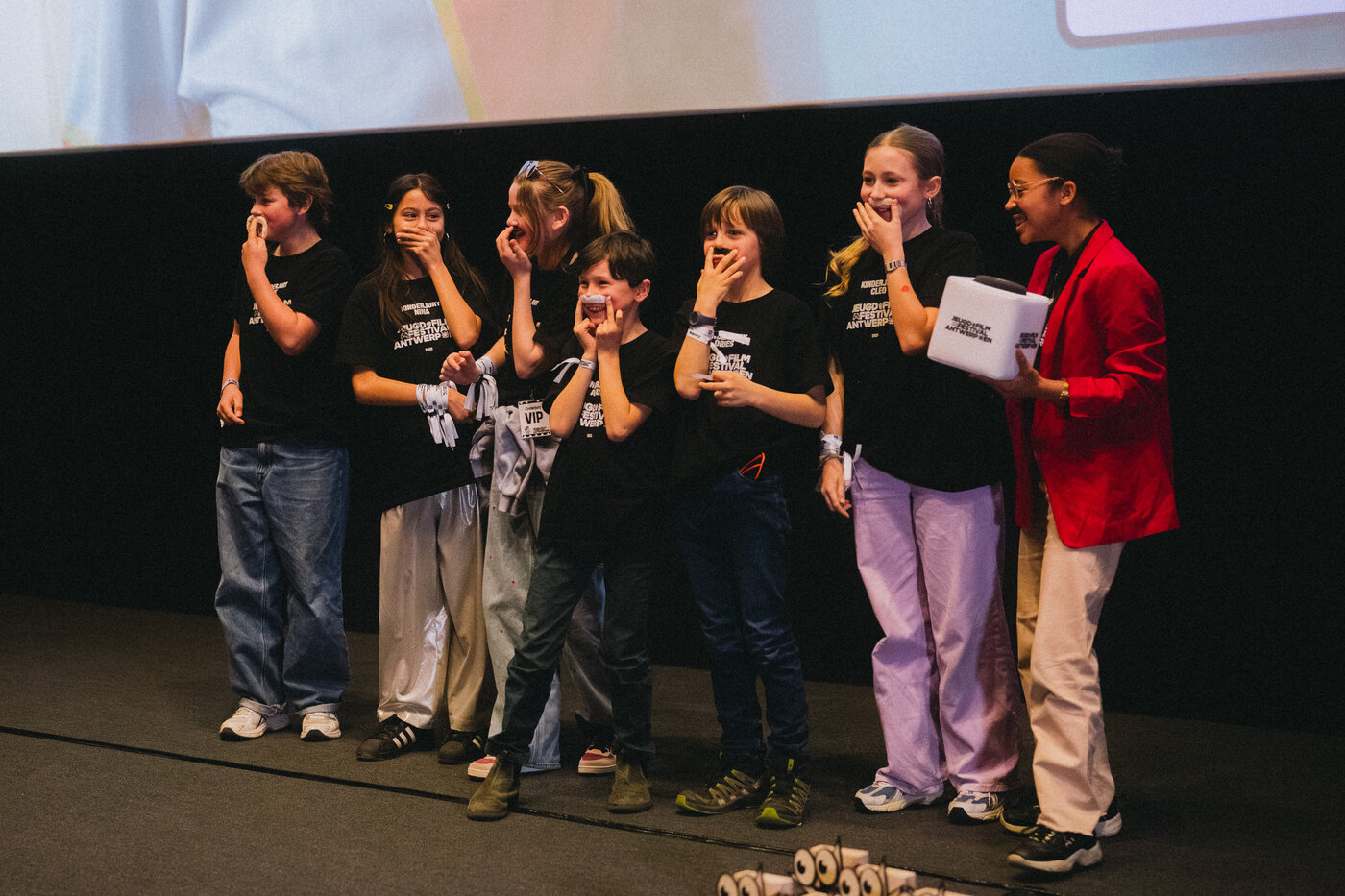 De kinderjury festival moustache
